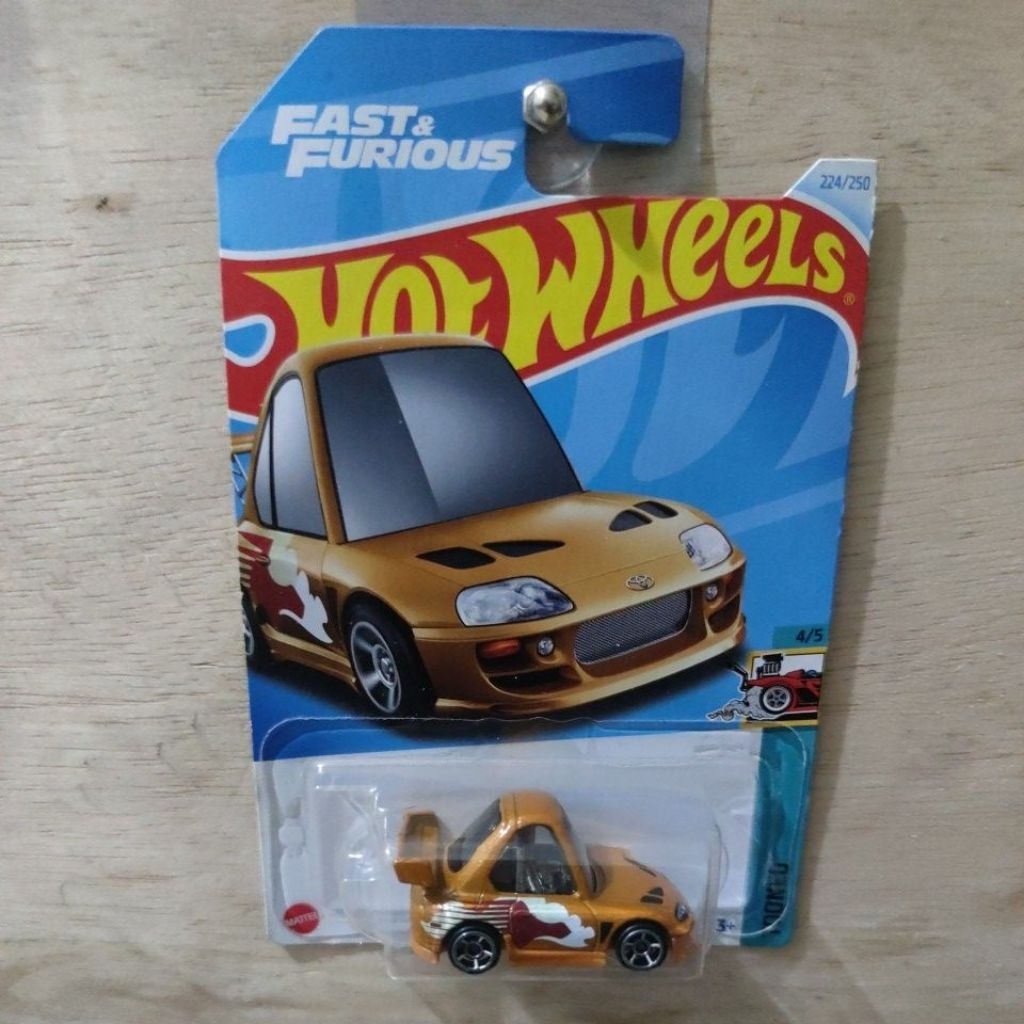 HOT WHEELS '94 TOYOTA SUPRA TOONED HOT WHEELS SUPRA