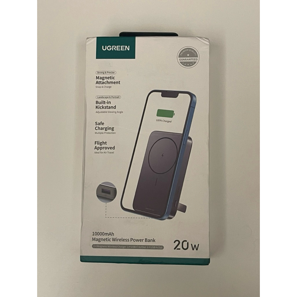 Ugreen 10000mah magnetic wireless power bank