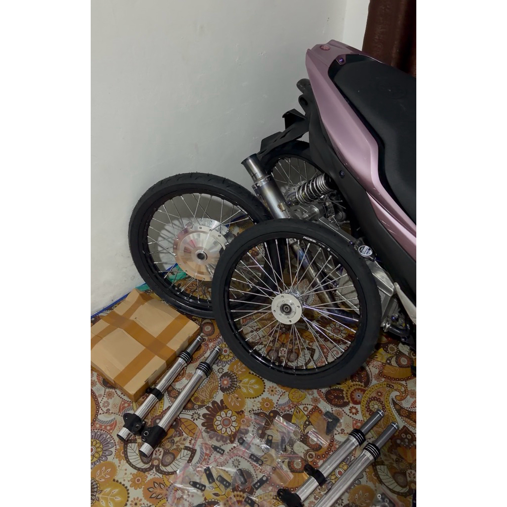 velg jari-jari r17 aerox old/new tinggal pake