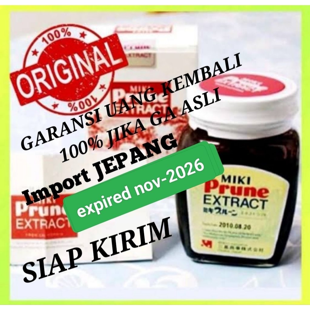 miki prune extract extrack original
