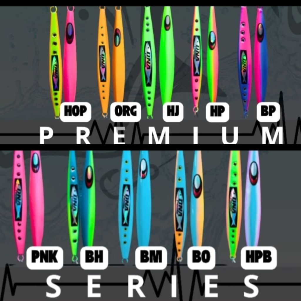 Metal Jig Premium Series 600 gram