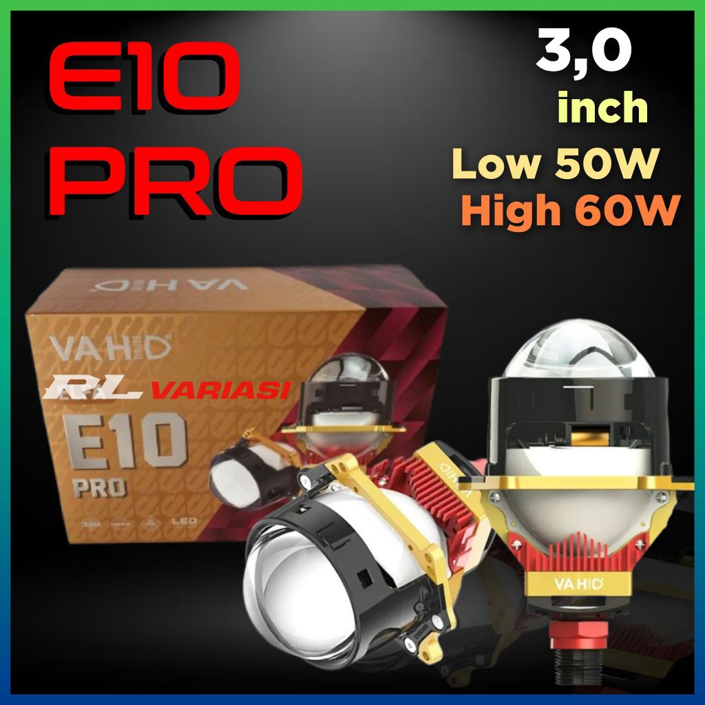 E10 Pro Biled Projector 3 inch VAHID
