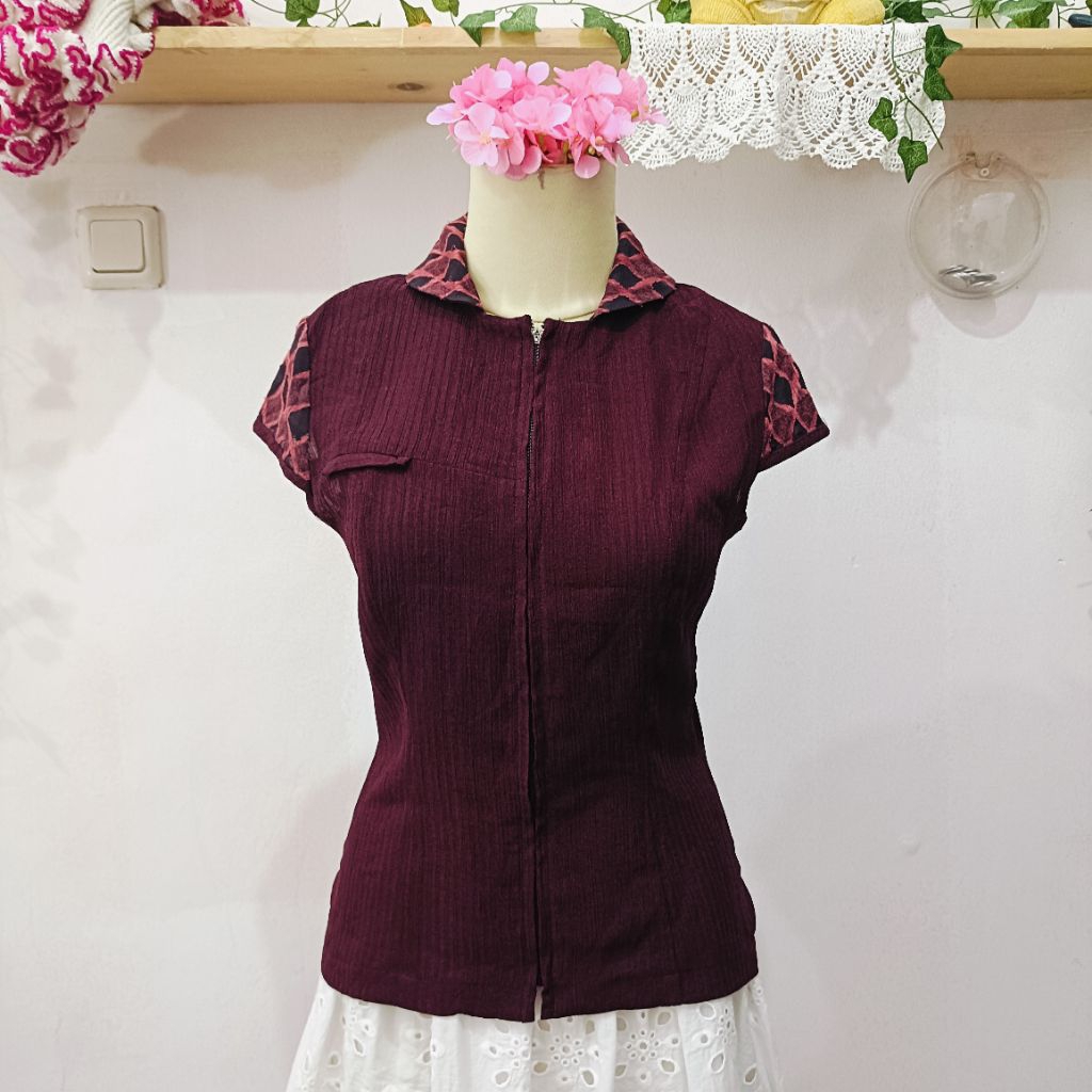 Ceruty Floral Sweet Top — Mori Kei & Harajuku Kawaii Pastel