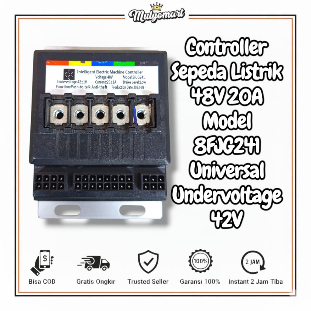 ECU Controller Motor Sepeda Listrik 48 Volt 20 Ampere Universal (Bisa Semua Jenis Motor)