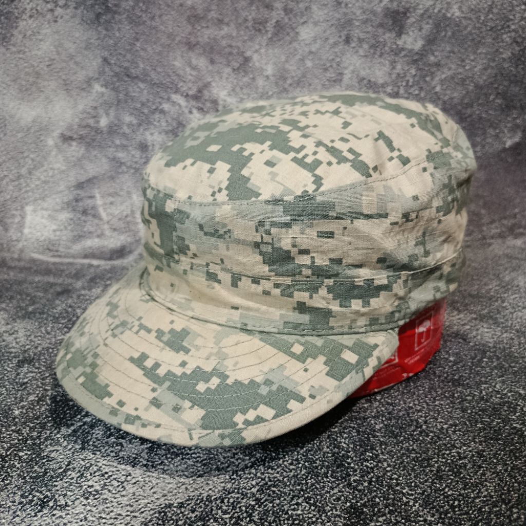 Digidegu Topi Komando / Patrol Cap US Army Millitary Digital Camo Size 57-58cm
