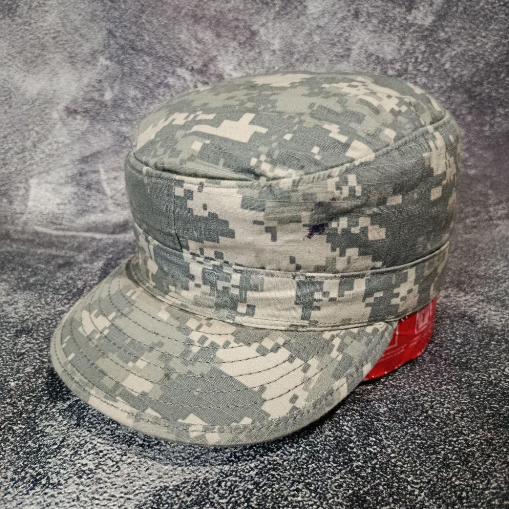 Digidegu Topi Komando/ Patrol Cap US Army Millitary Digital Camo Size 55cm
