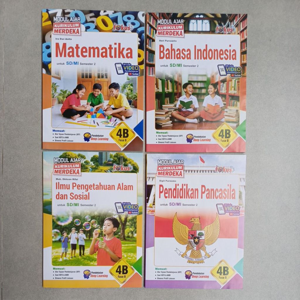 LKS FOKUS Kelas 4. Semester 2. Terbaru (tahun ajaran 2025/2026)