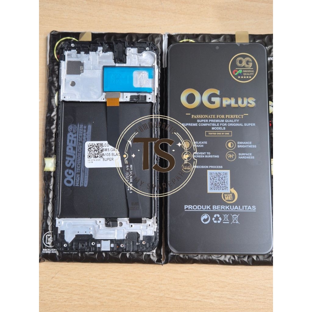 LCD TOUCHSCREEN PLUS FRAME SAMSUNG GALAXY A10 A105 M10 M105 OG PLUS