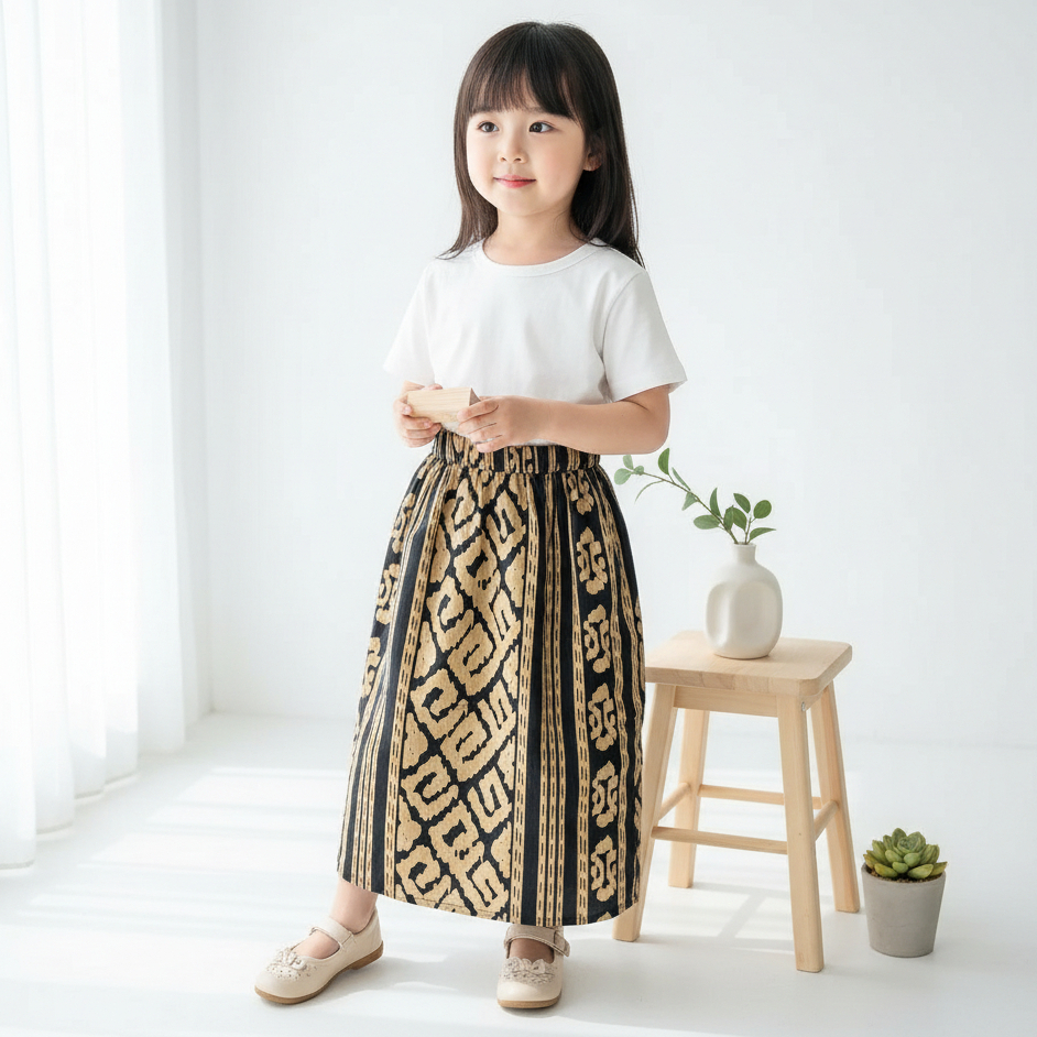 Delova Kids - Rok Kamen Wiru Jadi Anak-anak 1-4 tahun Batik Bawahan Kebaya Anak PAUD TK SD