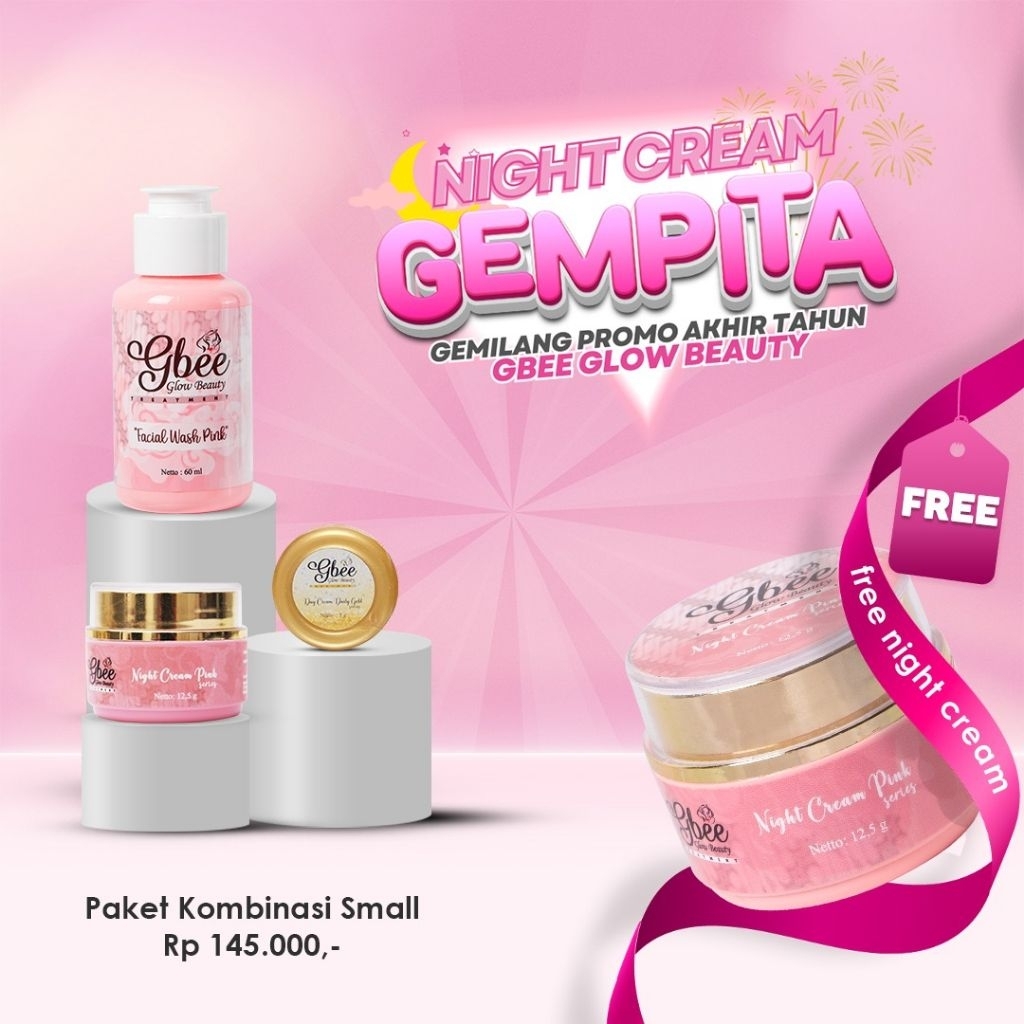 gbee kombinasi small, skincare gbee , gbee ecer