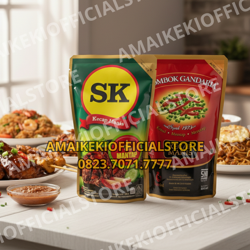 Kecap Manis SK atau Lombok Gandaria 550ml