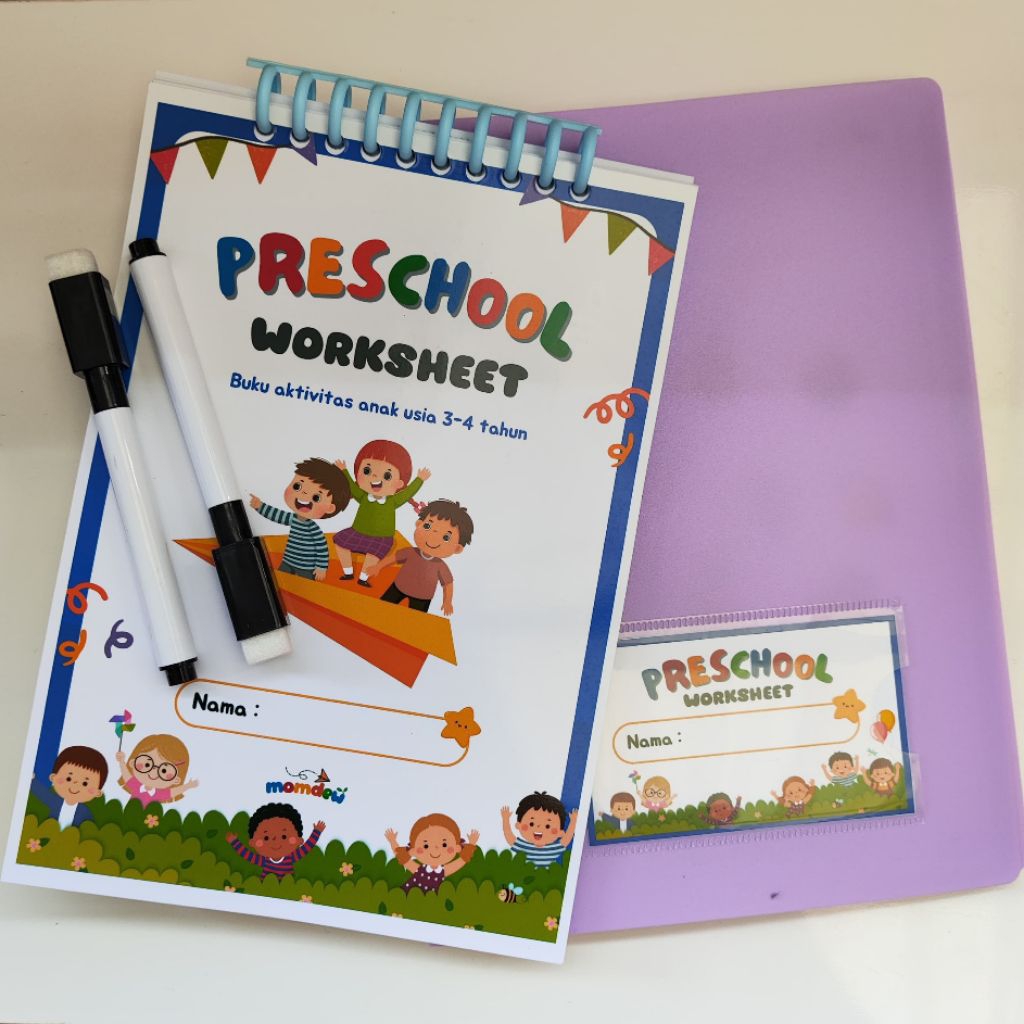 Preschool Worksheet 3+