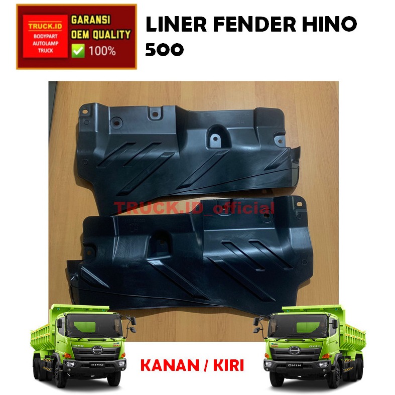 LINER FENDER SPAKBOR HINO 500 KANAN / KIRI