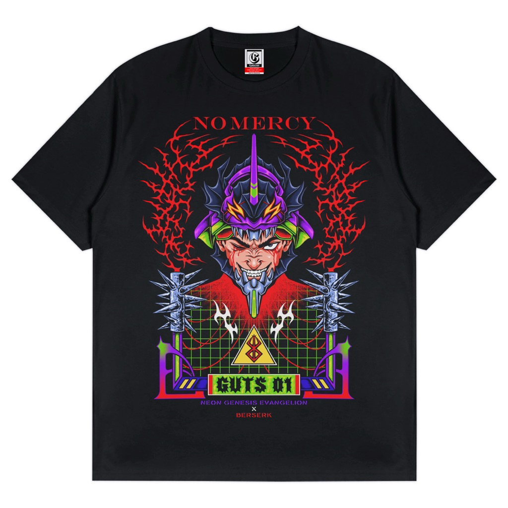 RabbleGOD Tshirt Evangelion X Berserk