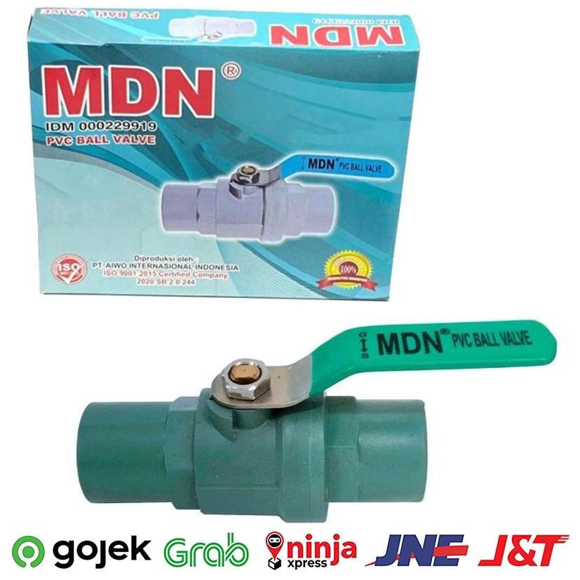 BALL VALVE PVC MDN / BALL VALVE PVC