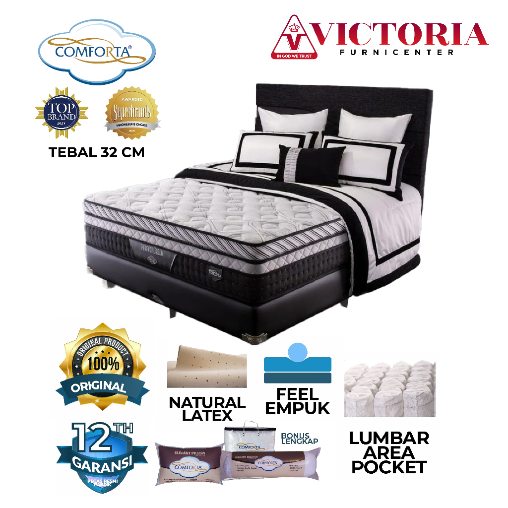 Comforta Perfect Dream 120 x 200 120x200 Kasur Saja Mattres Only
