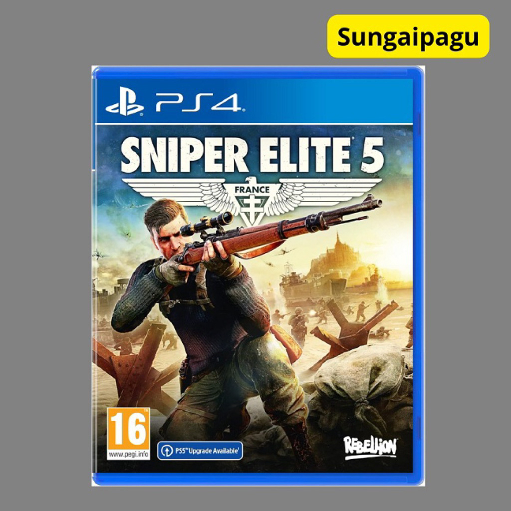 Sniper Elite 5 PS4- Kaset PS4 Sniper elite 5- Kaset PS5 Terlaris
