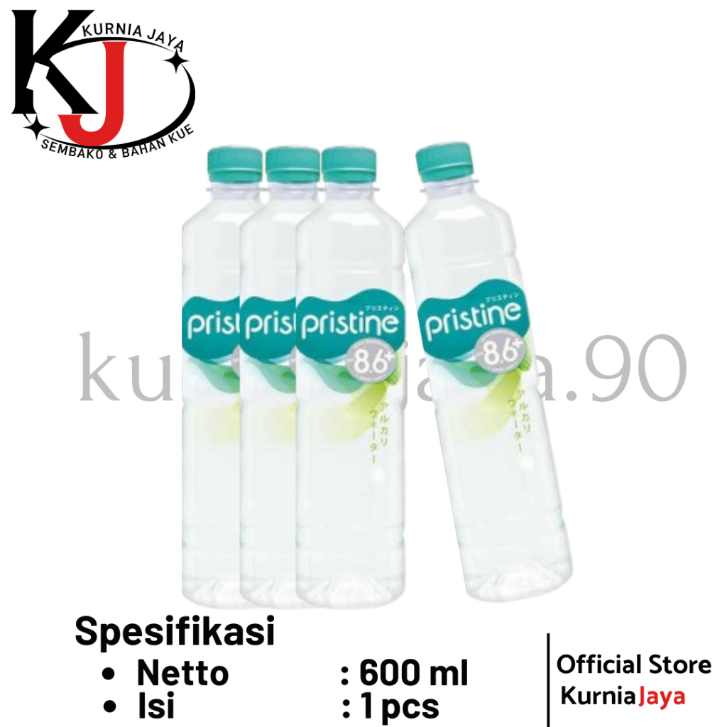 [ PRISTINE ] Air Minum Kemasan 600ml