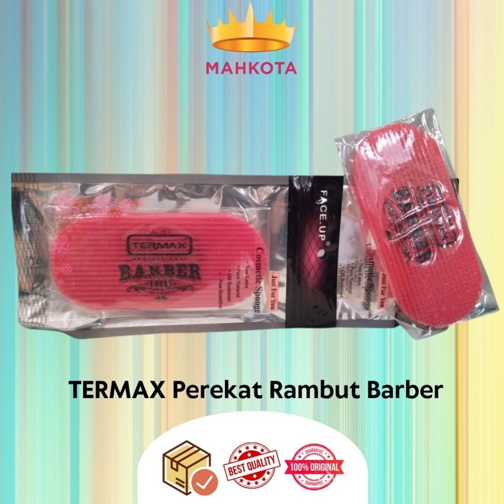 ** Mahkotacosmetik ** TERMAX Perekat Rambut Barber