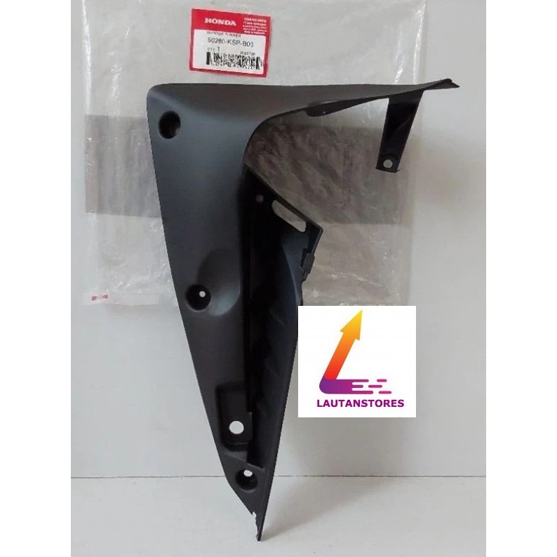 50280-KSP-B00 Shroud R Inner Sayap Tangki Dalam Kanan Megapro Monoshock Karbu Original