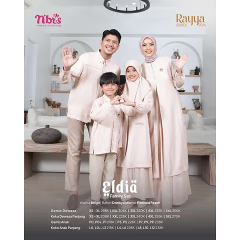 Rayya SERIES NIBRAS 2026 - ELDIA _ BEIGE