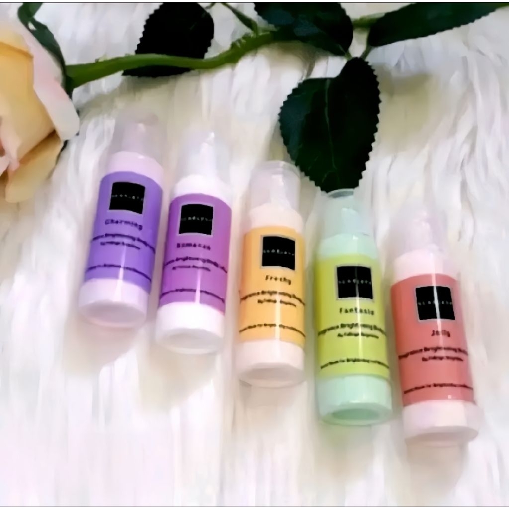 5-Pcs scarlet body lotion mini 30ml random kemasan travel size mencerahkan