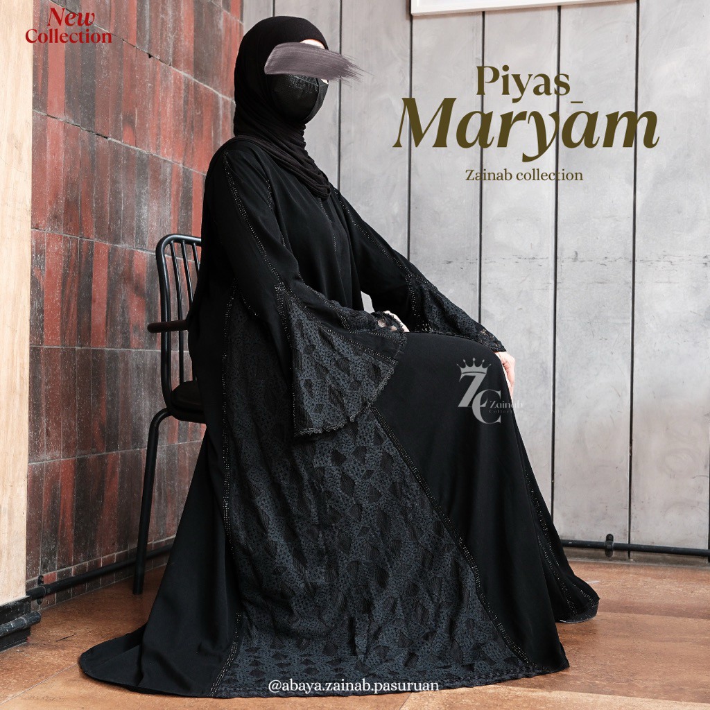 SOFT LAUNCING 12.12 { ABAYA MARYAM } by zainab collection