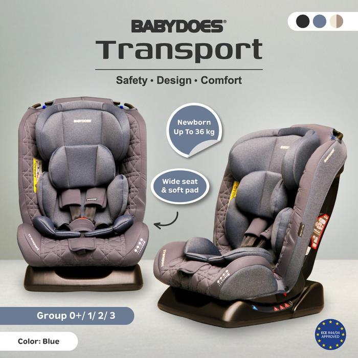 BABYDOES Transport Carseat bayi/tempat duduk mobil bayi