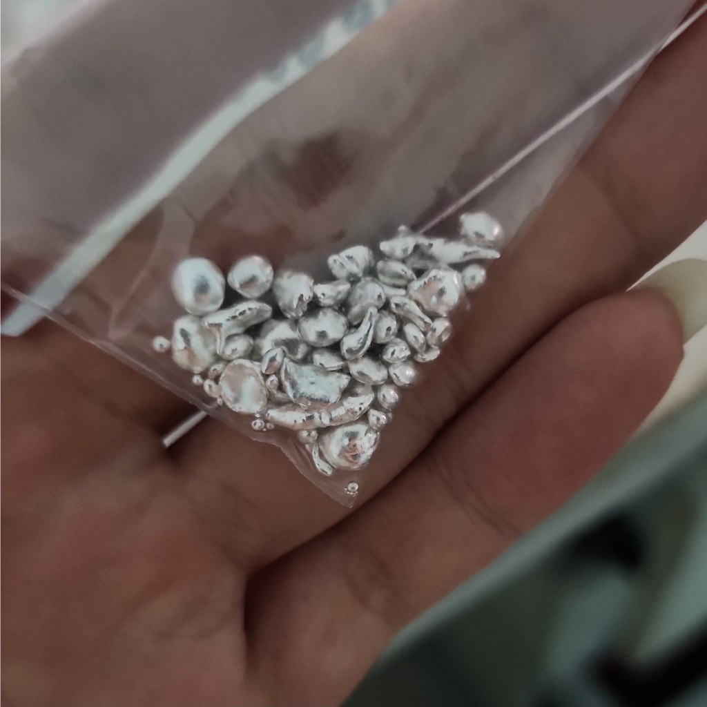 Perak Murni 999 Granule Butiran 10 Gram
