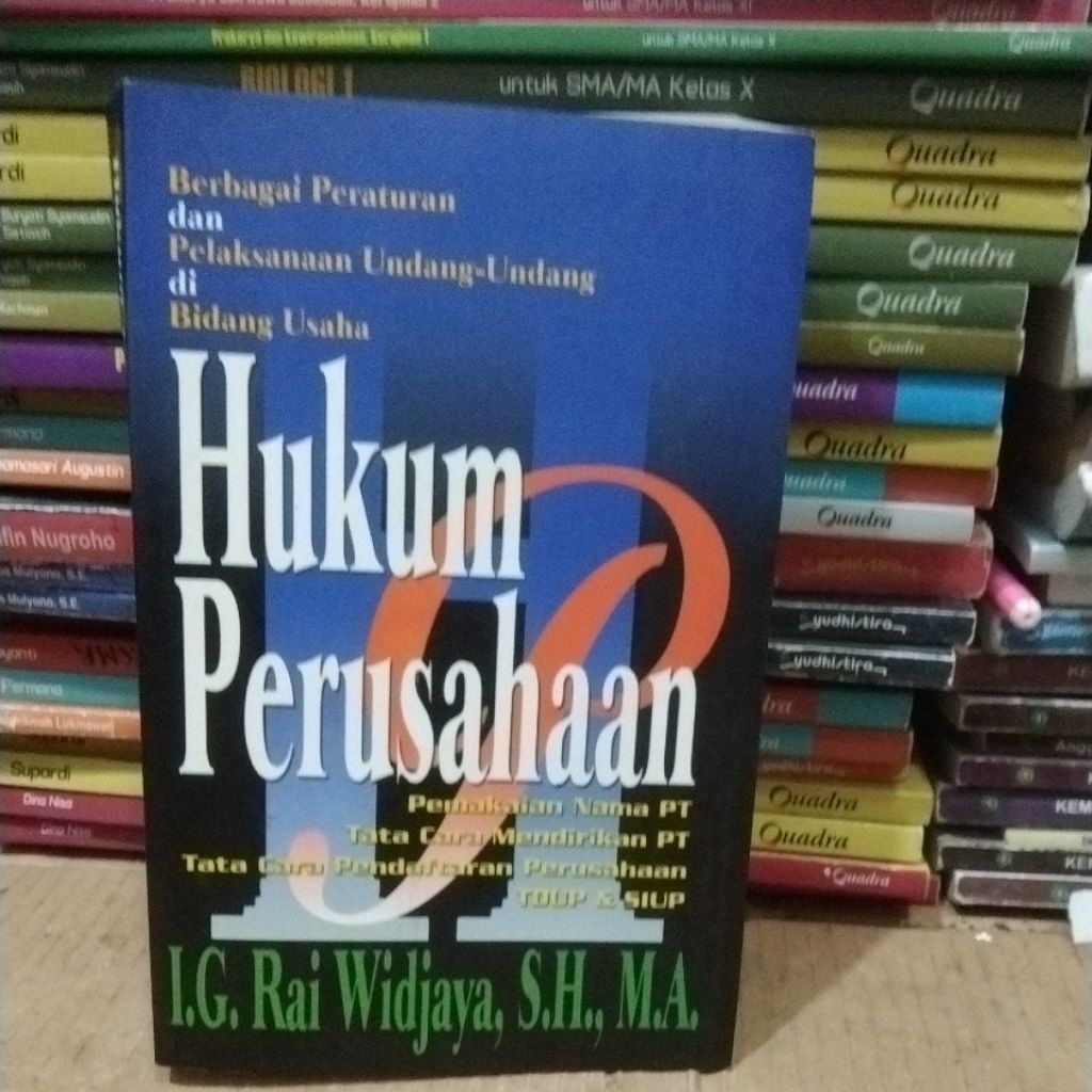 Buku Hukum Perusahaan