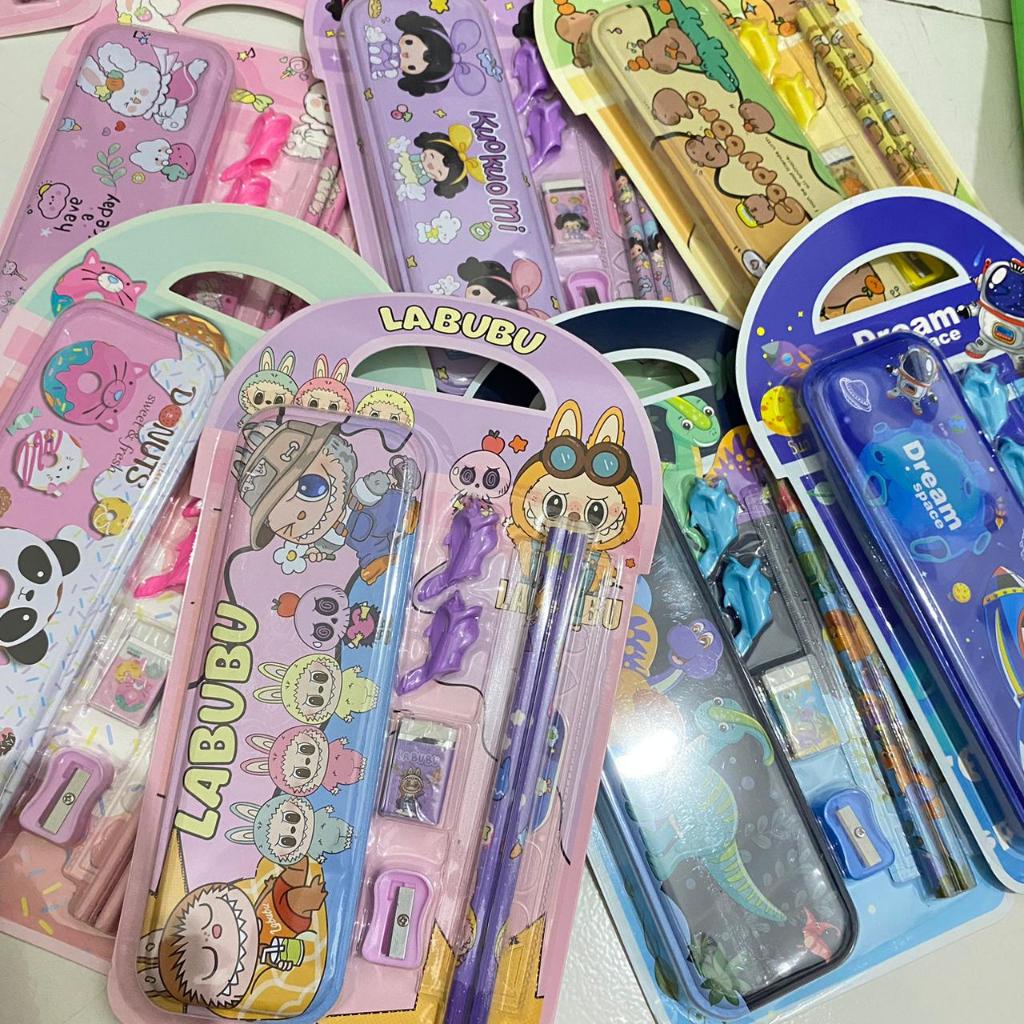 DF | PAKET ATK LENGKAP / STUDY SET LUCU