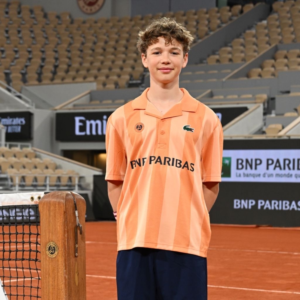 Kaos Polo Roland Garros Ball Boy Edition