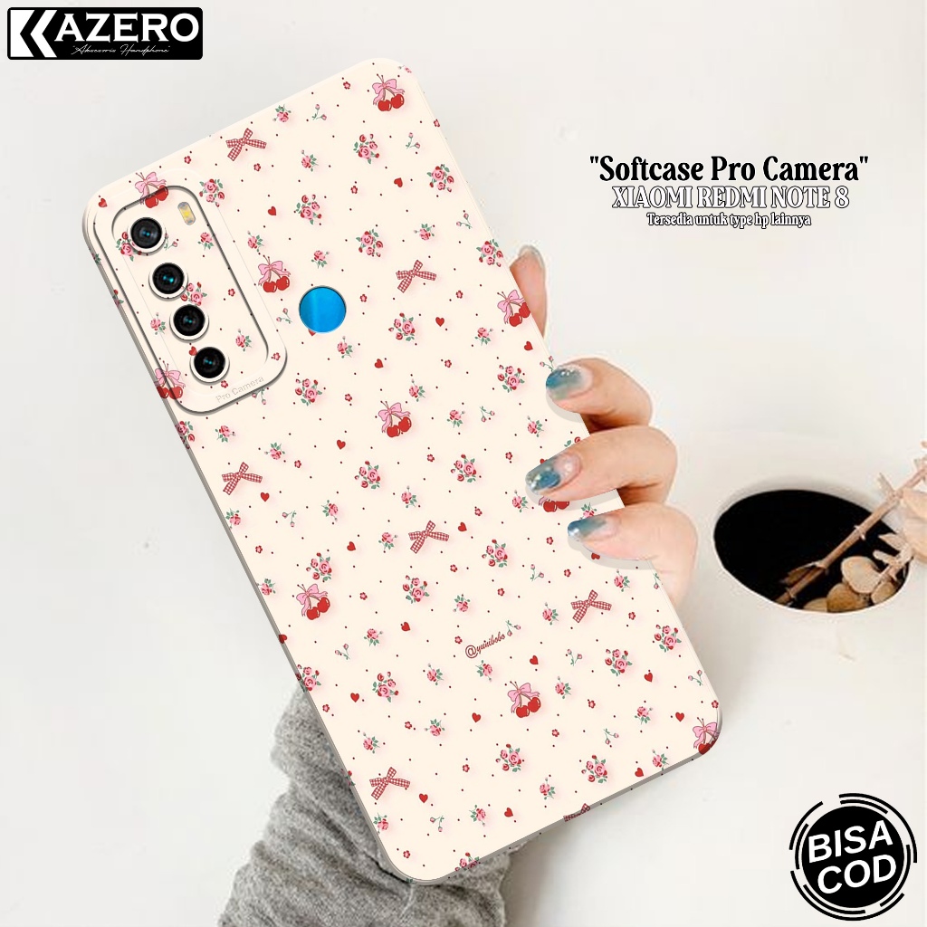 Kesing XIAOMI REDMI NOTE 8 Fashion Case Aesthetic Silikon Pro Camera Softcase XIAOMI REDMI NOTE 8 Co