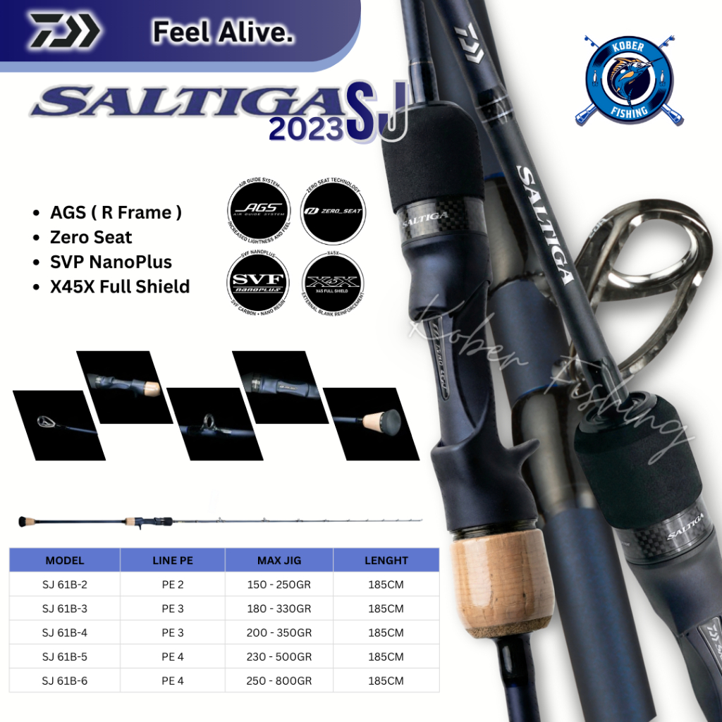 JORAN OH DAIWA SALTIGA 23 SLOW JIGGING