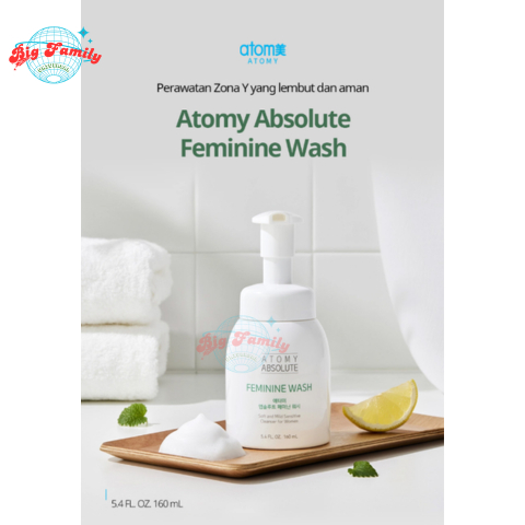 Absolute feminine wash | Pembersih Kewanitaan | Perawatan Zona Y yang lembut dan aman #feminine #was
