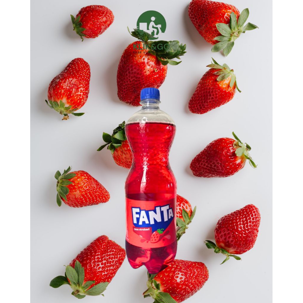 Fanta 1,5 liter Fanta rasa Strawberry