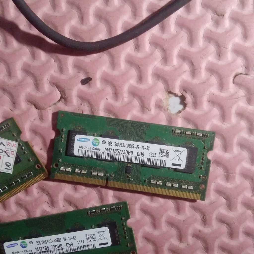 Ram Sodimm DDR3 2Gb 1Rx8 bekas preloved