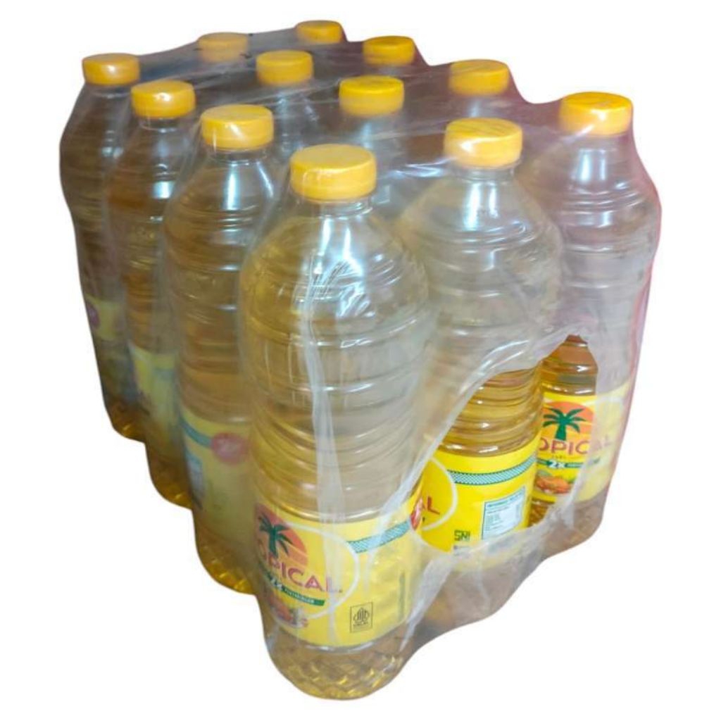 Minyak Tropical Dus 1 liter x 12 botol refill / Minyak Goreng Tropical 1l Karton / Minyak masak