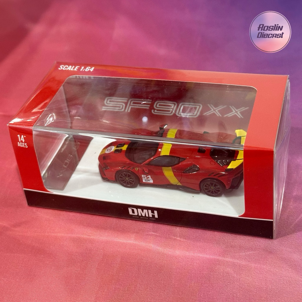 Diecast 1:64 DMH Ferrari SF90 XX Stradale Red