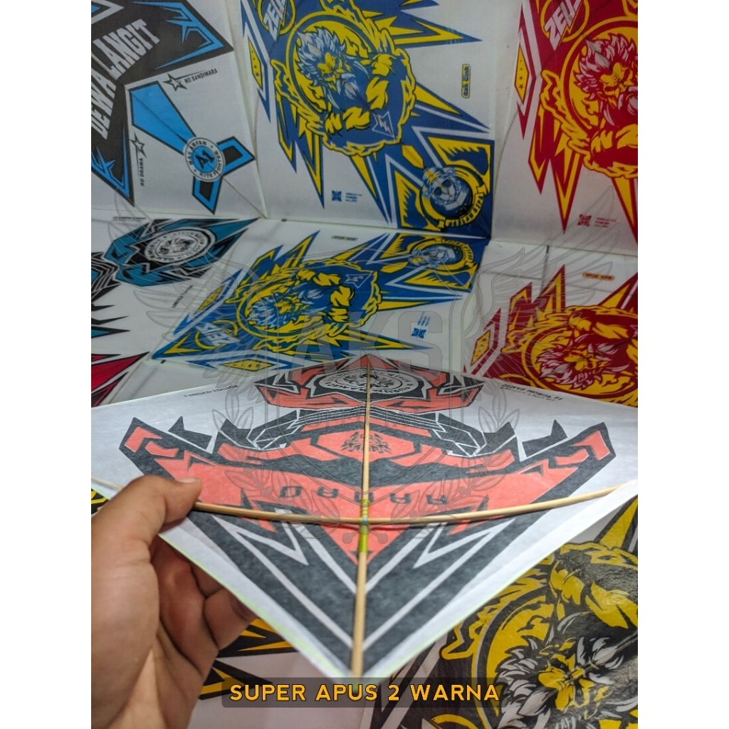 Layangan Sukhoi Super Apus Lilit 2