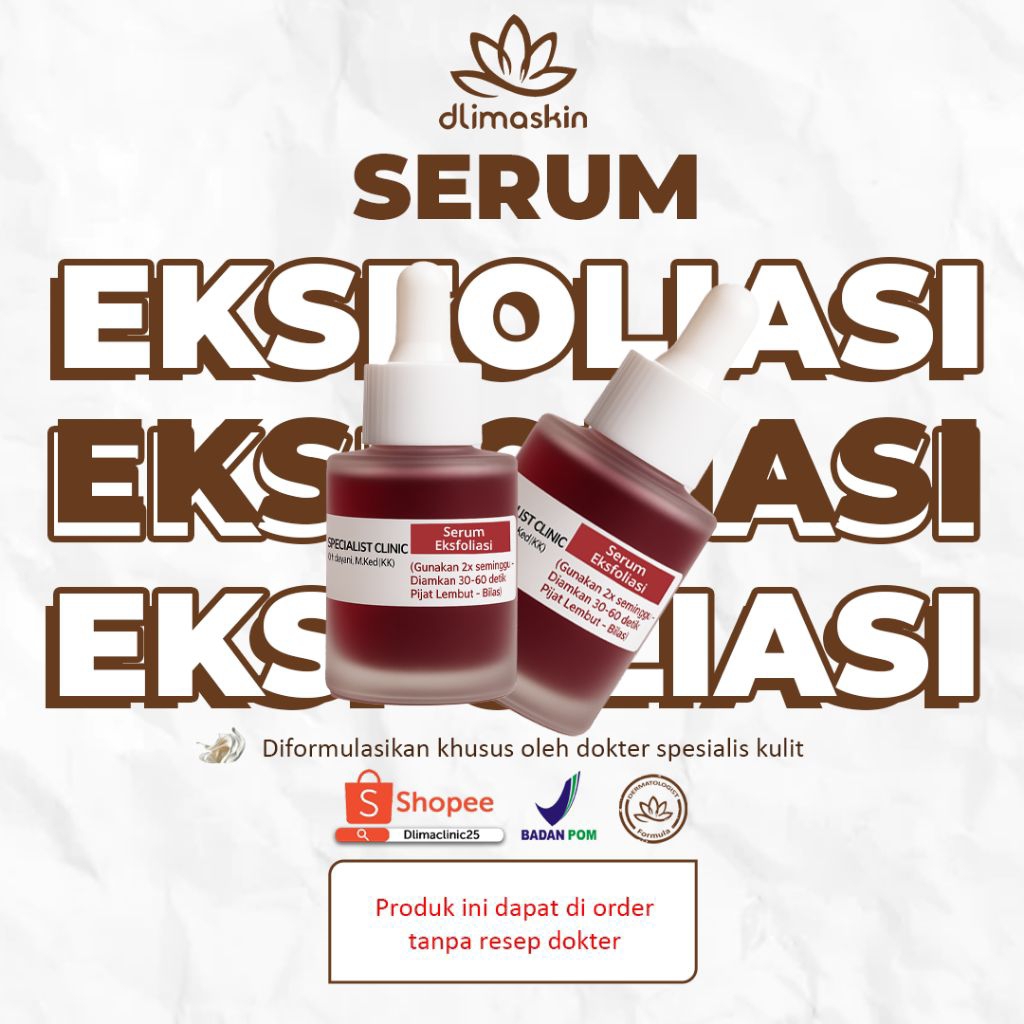 Dlima Eksfoliasi Serum