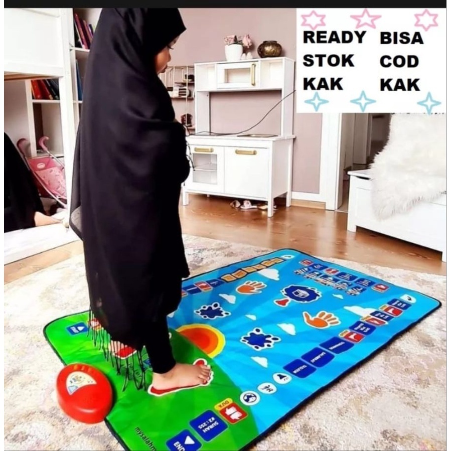 SAJADAH PINTAR UNTUK BELAJAR ANAK ANAK SAJADAH 3 BAHASA