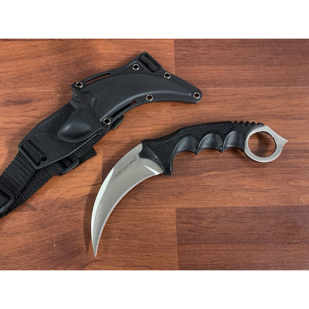 Karambit Silat Minang – Bilah Tumpul, Gagang Kayu