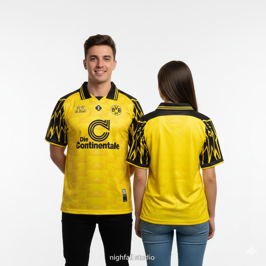 Nightfall  JERSEY CASUAL DORTMUND FANTASY/JERSEY VINTAGE/JERSEY Vintage Retro Classic/JERSEY CLASIC 