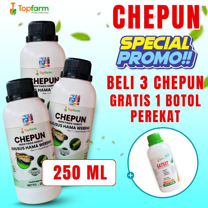 Promo Beli 3 Gratis Perekat 250 ML / Insektisida Hama Wereng / Obat Hama Wereng / Obat Wereng Coklat