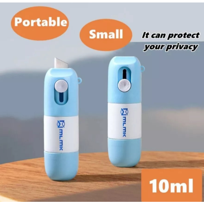 Penghapus Resi Cutter Mini 2in1 Praktis