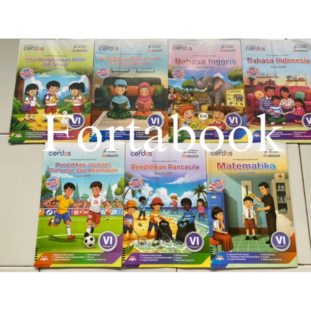 LKS CERDAS SD KELAS 6 KURIKULUM MERDEKA SEMESTER 2