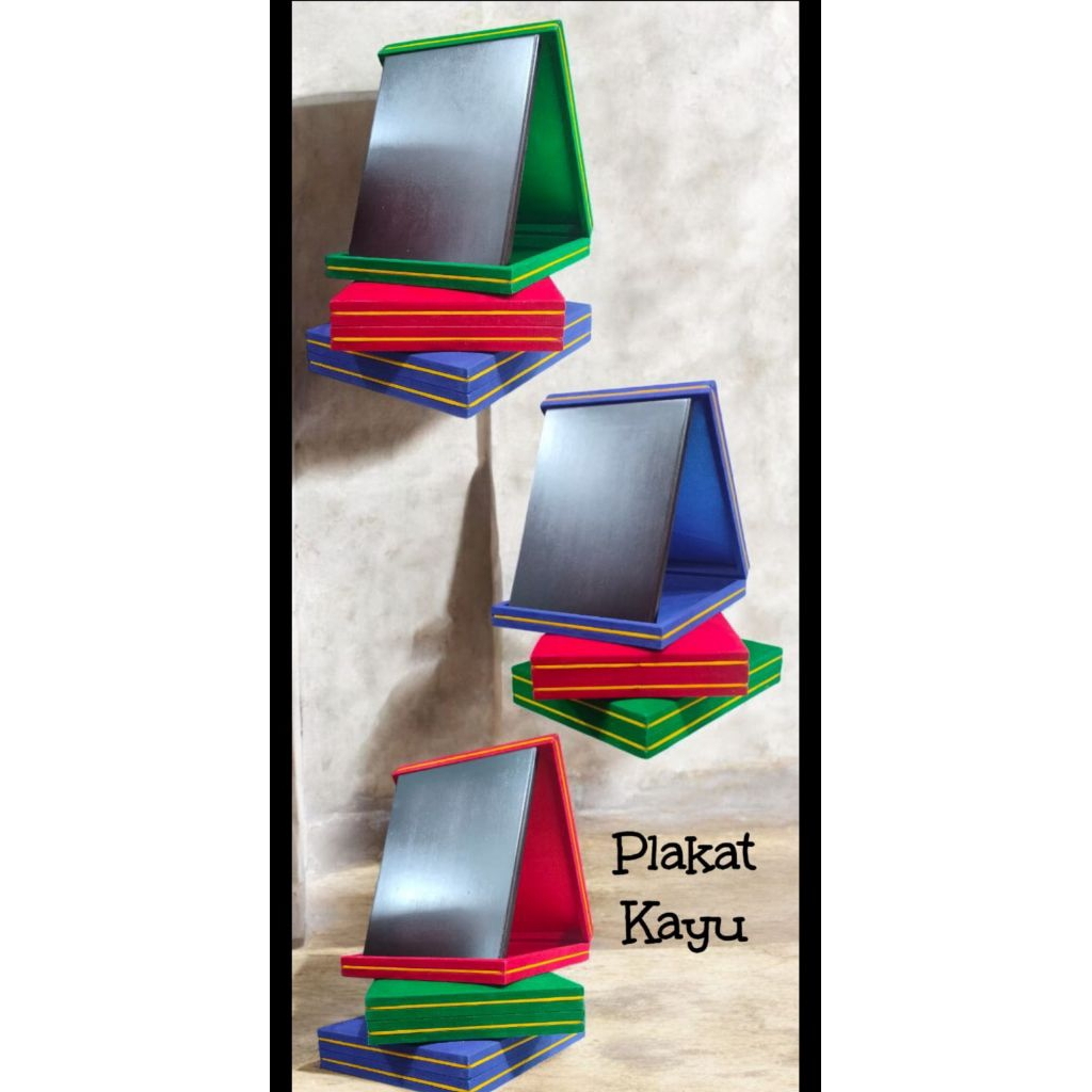 Plakat kayu + Box Baldu / Plakat Kayu Custom