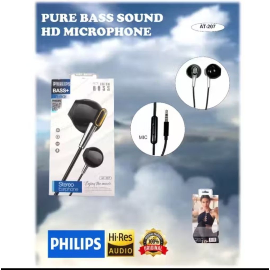 Headset Philips Extra Bass / Super NgeBass