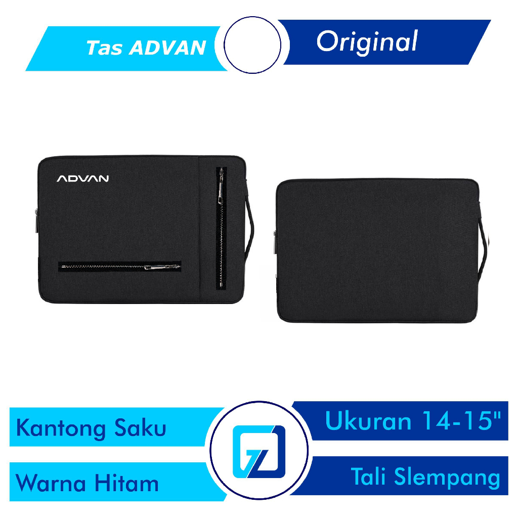Tas Advan Laptop Notebook Original Model terbaru